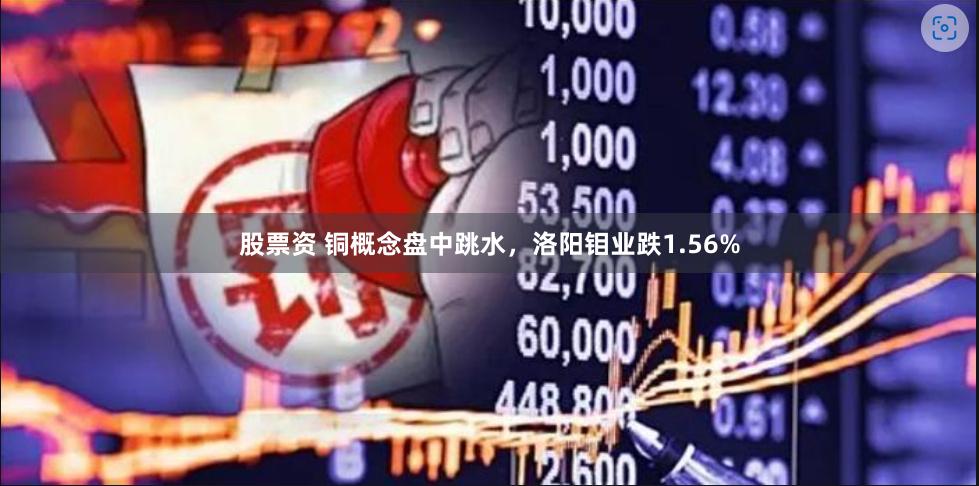 股票资 铜概念盘中跳水，洛阳钼业跌1.56%